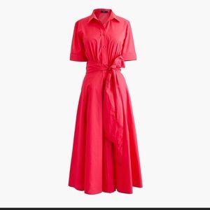 NWT JCrew button down shirt dress